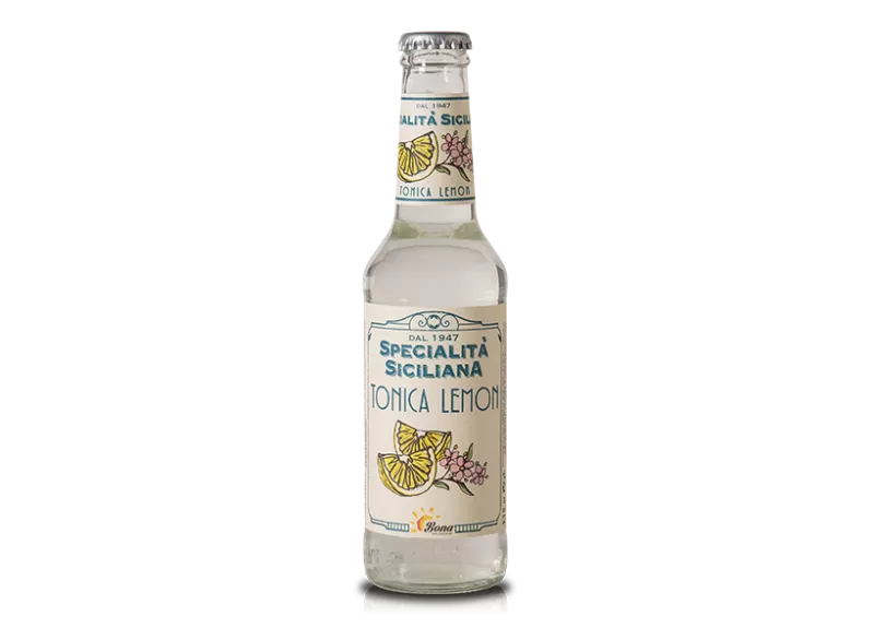 Lemon Tonic - Premium Line Sicilian Specialty - Bibite Bona - Soft Drinks and Fruit Juices