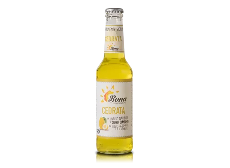 Citron Soda Drink - Bibite Bona - Soft Drinks and Fruit Juices