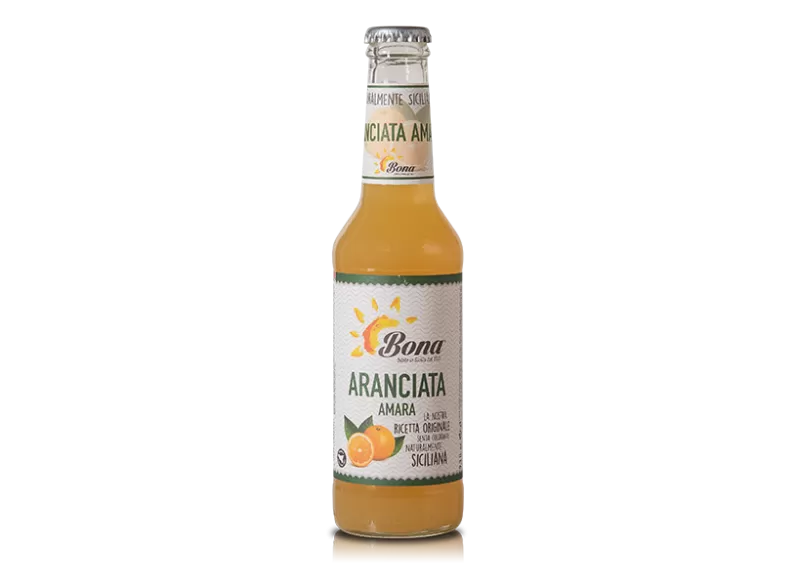 Aranciata Amara Linea Bona - Bibite Bona - Bevande Analcoliche e Succhi di Frutta