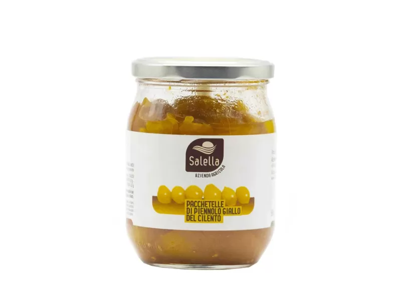 Organic Cilento Yellow Piennolo Pacchetelle - Azienda Agricola Salella - Sauces and Tomato Sauces