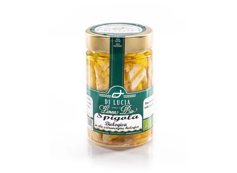 Organic sea bass in extra virgin olive oil - Ittici di Lucia - Canned Fish