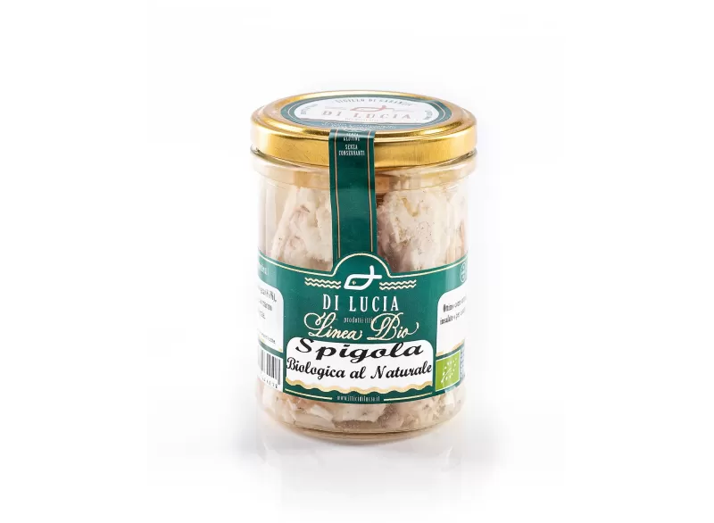 Natural Organic Sea Bass - Ittici di Lucia - Canned Fish