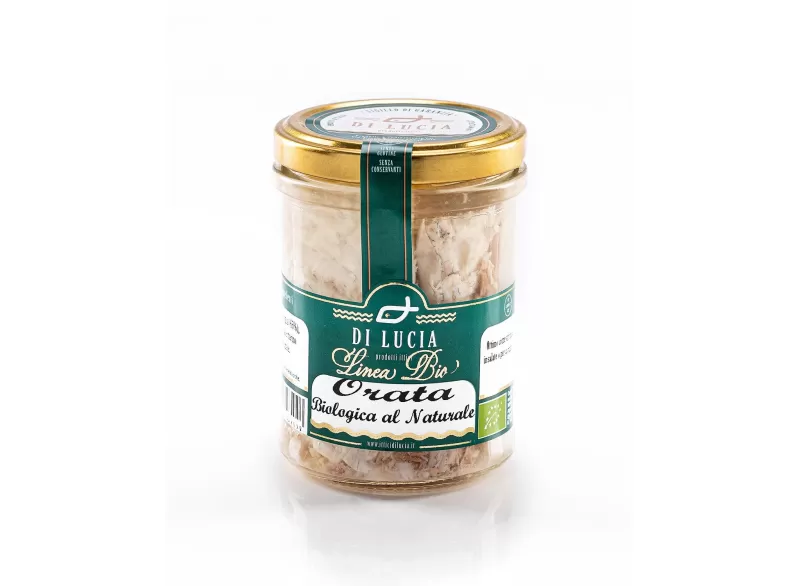 Organic Natural Sea Bream - Ittici di Lucia - Canned Fish