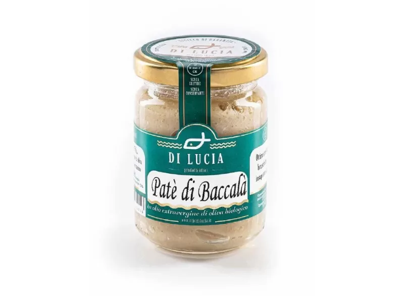 Patè di Baccalà in Olio Evo Biologioco - Ittici di Lucia - Creme e Paté