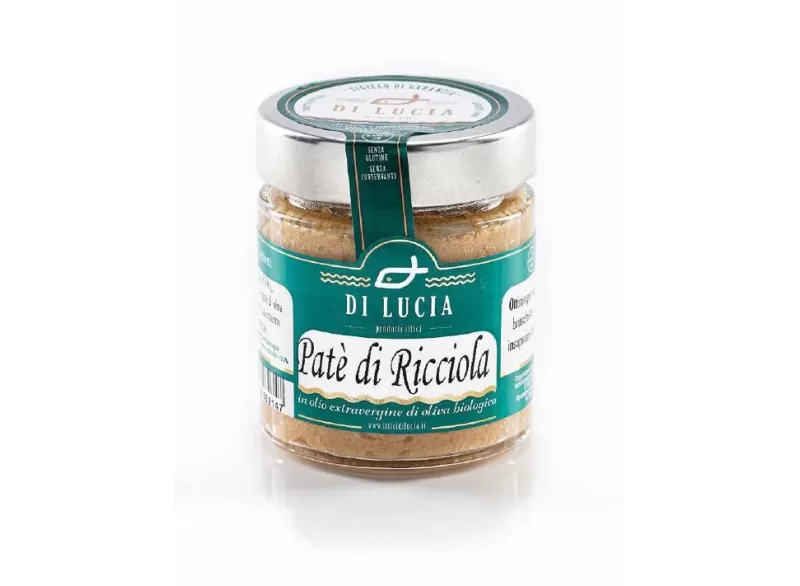 Amberjack Patè in Organic Extra Virgin Olive Oil - Ittici di Lucia - Creams and Pates