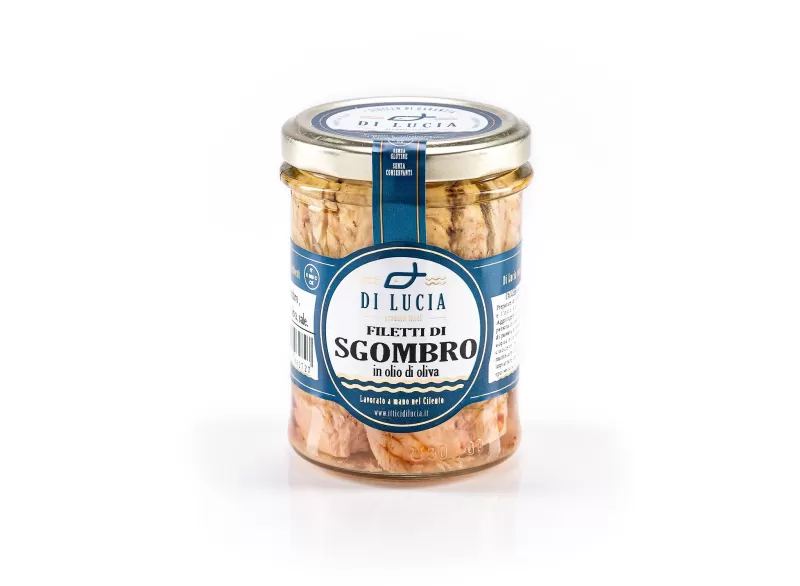 Mackerel Fillets in Olive Oil - Ittici di Lucia - Canned Fish