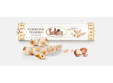 Soft Nougat with Hazelnuts - Precious Line - Sebaste - Nougats