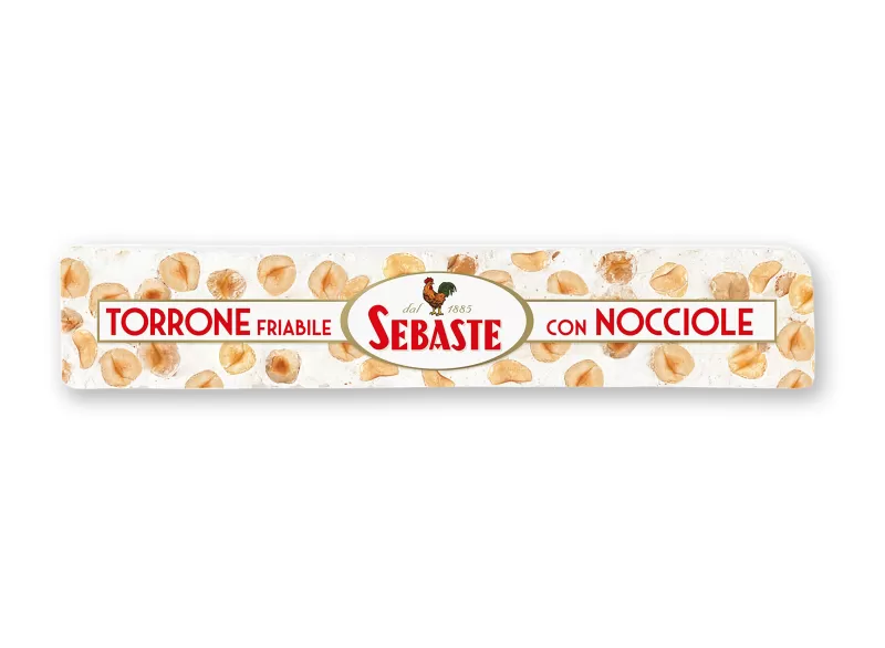 Torrone friabile- Incarto Trasparente - Sebaste - Torroni