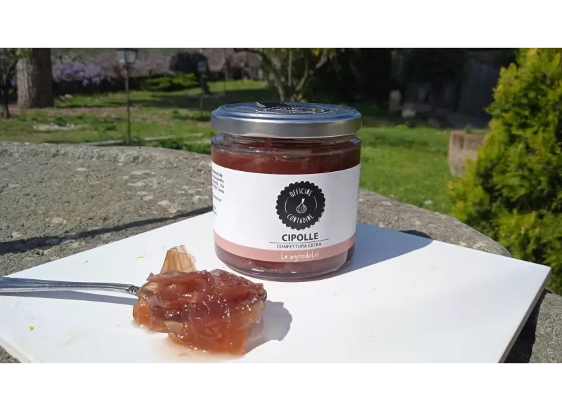 Red Onion Jam - 230 g - Officine Contadine - Jams