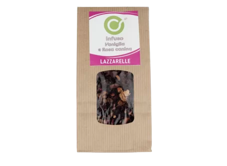 Rosehip and Organic Vanilla Infusion - Cooperativa Lazzarelle - Tea, herbal teas and infusions