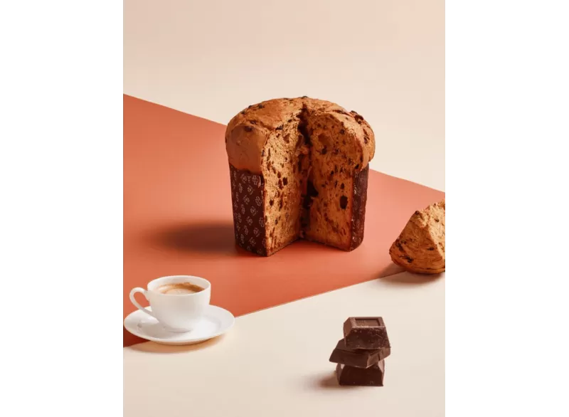 Panettone Artigianale Cioccolato e Caffè - Pasticceria Giotto Oltre la Dolcezza - Dolci Tradizionali