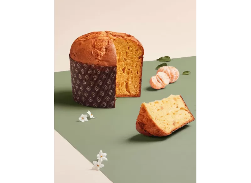 Panettone Artigianale Zenzero, Mandarino e Gelsomino - Pasticceria Giotto Oltre la Dolcezza - Dolci Tradizionali