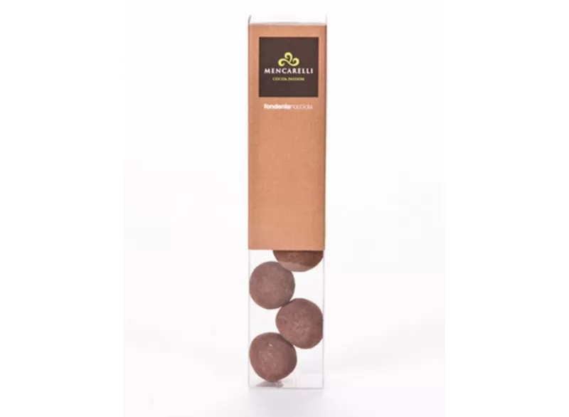 Bassinato Nocciola Fondente Astuccio 50g - Mencarelli - Cioccolato