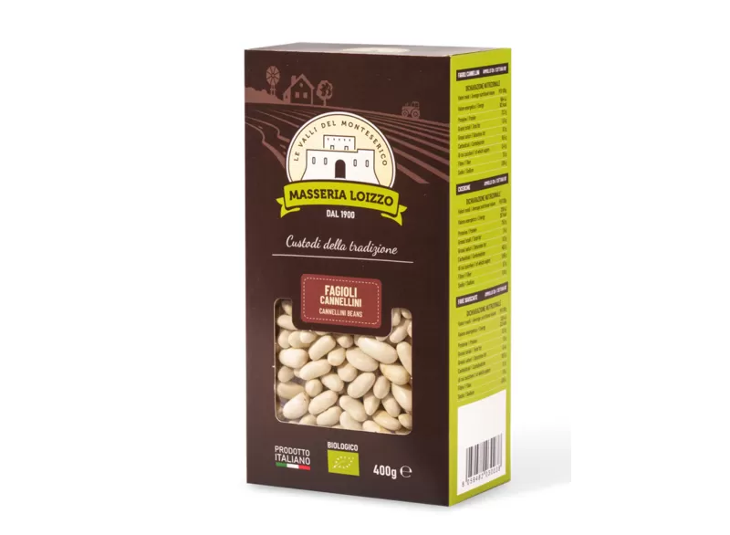 Organic Cannellini Beans by Masseria Loizzo | StoreItaly.org