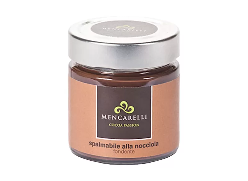 DARK SPREADABLE CREAM WITH HAZELNUT - 200g by Mencarelli | StoreIt...