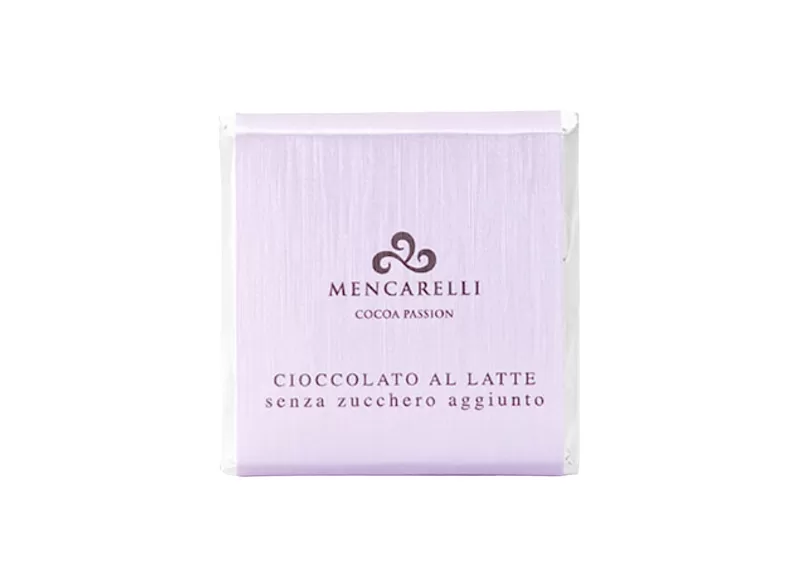 50g Sugar-Free Milk Chocolate Bar by Mencarelli | StoreItaly.org