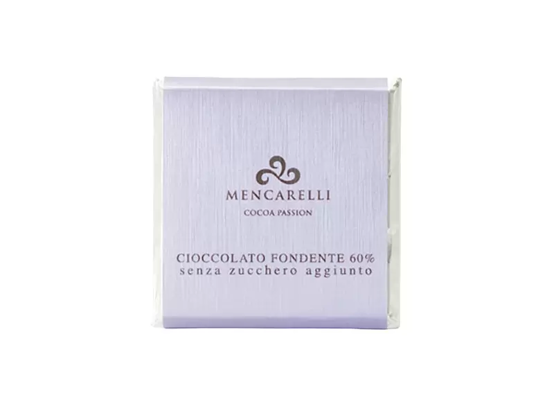 50g Sugar-Free Dark Chocolate Bar 60% by Mencarelli by Mencarelli ...