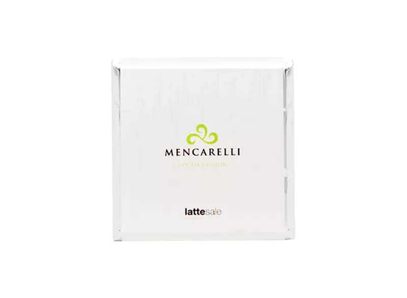 50g Milk and Salt Chocolate Bar by Mencarelli | StoreItaly.org