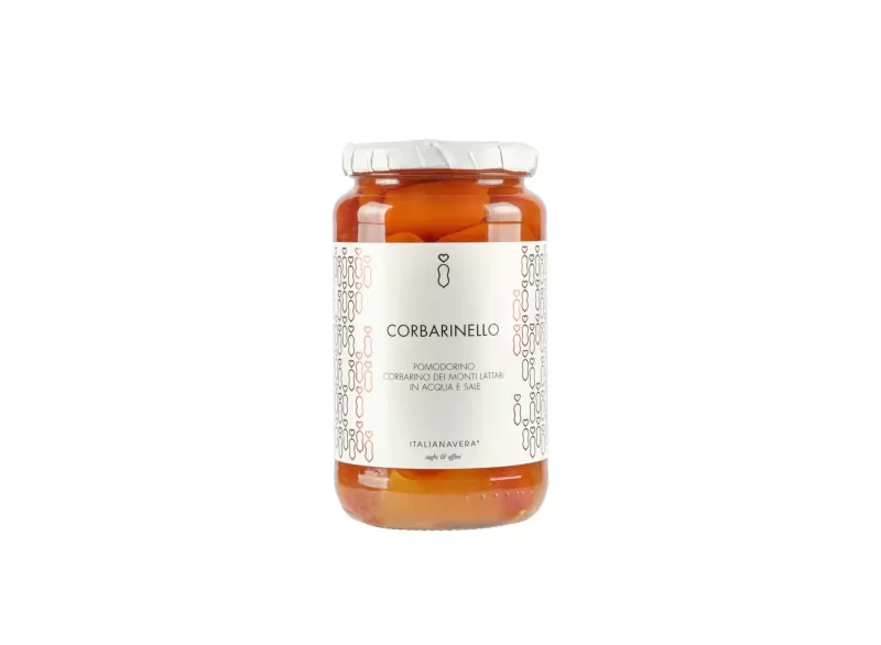 Corbarinello - Pomodoro Corbarino in Acqua e Sale 520 g di Italiana...