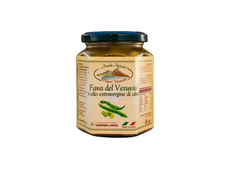 Vesuvian broad beans in oil by Sapori Vesuviani | StoreItaly.org