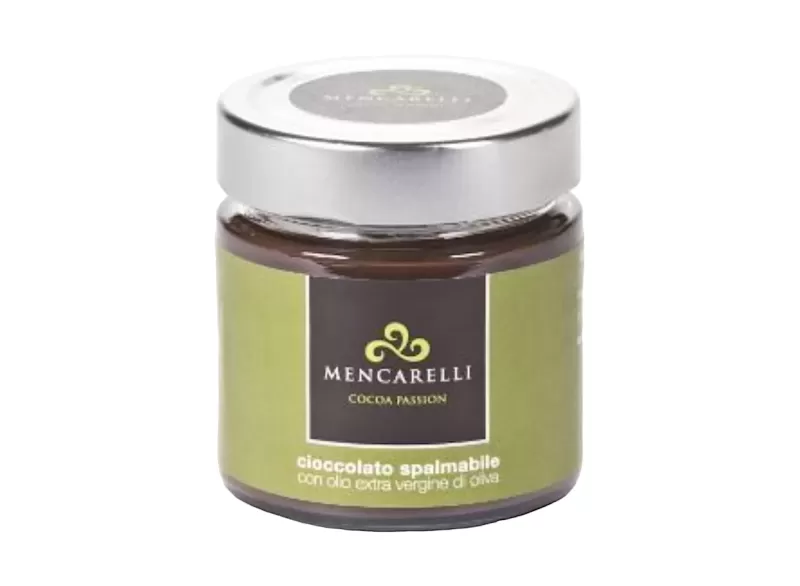 CREMA SPALMABILE CIOCCOLATO ALL'OLIO D'OLIVA di Mencarelli | StoreI...