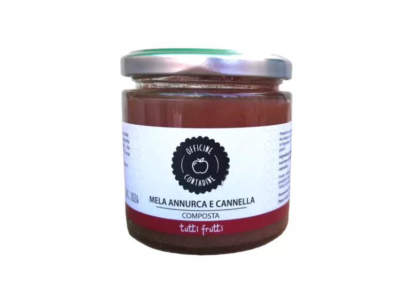 ANNURCA APPLE AND CINNAMON COMPOTE - 230G by Officine Contadine | ...