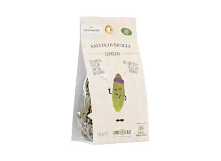 Organic Dried Sicilian Sage by L'Arcolaio cooperativa sociale | St...