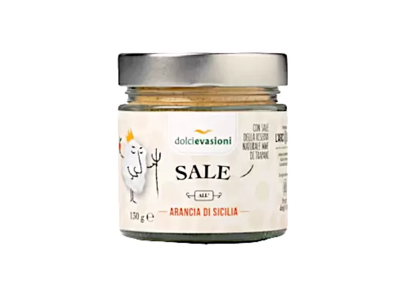 Organic Sicilian Orange Salt by L'Arcolaio cooperativa sociale | S...