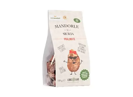 Organic Praline Sicilian Almonds by L'Arcolaio cooperativa sociale...