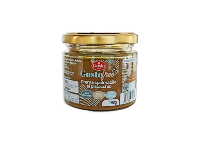 Gusto Free Pistachio Spread - 12pcs by Gusto Etna | StoreItaly.org