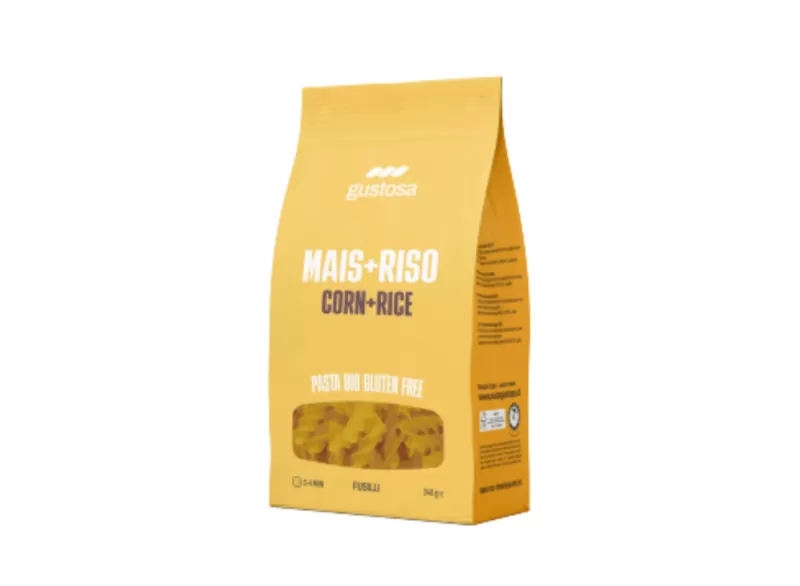 PASTA GLUTEN FREE & BIO “MAIS + RISO” - 2 confezioni di Pasta Gusto...