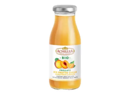 ORGANIC YELLOW FRUIT SMOOTHIE - Peach Mango and Orange - 20cl by A...