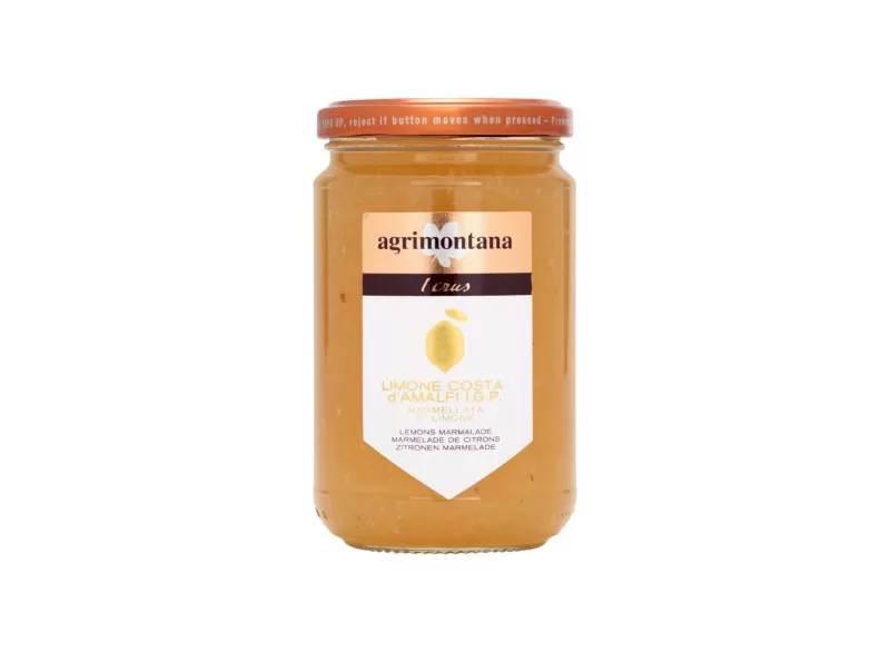 Amalfi Lemon Extra Jam - 330g by Agrimontana | StoreItaly.org