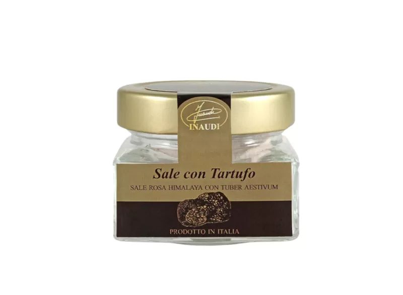 Sale rosa dell'himalaya con tartufo nero estivo di Inaudi Tartufi |...