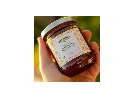 Extra Jam of Vesuvian Apricots - Don Andrè - Jams and Fruit in Jars