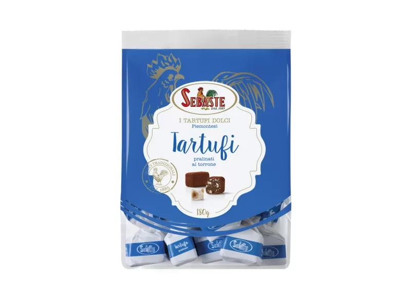 Tartufi Dolci Pralinati al Torrone - Sebaste - Torroni